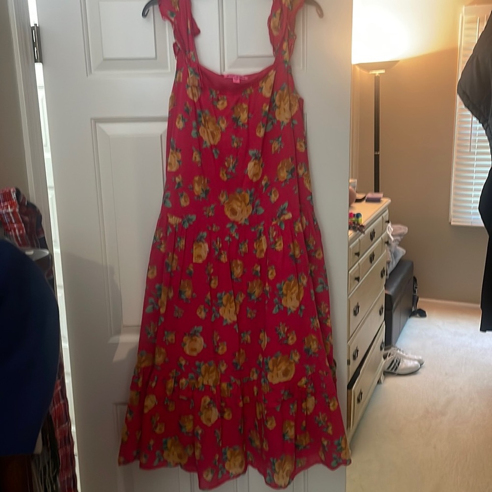 Betsy Johnson floral dress